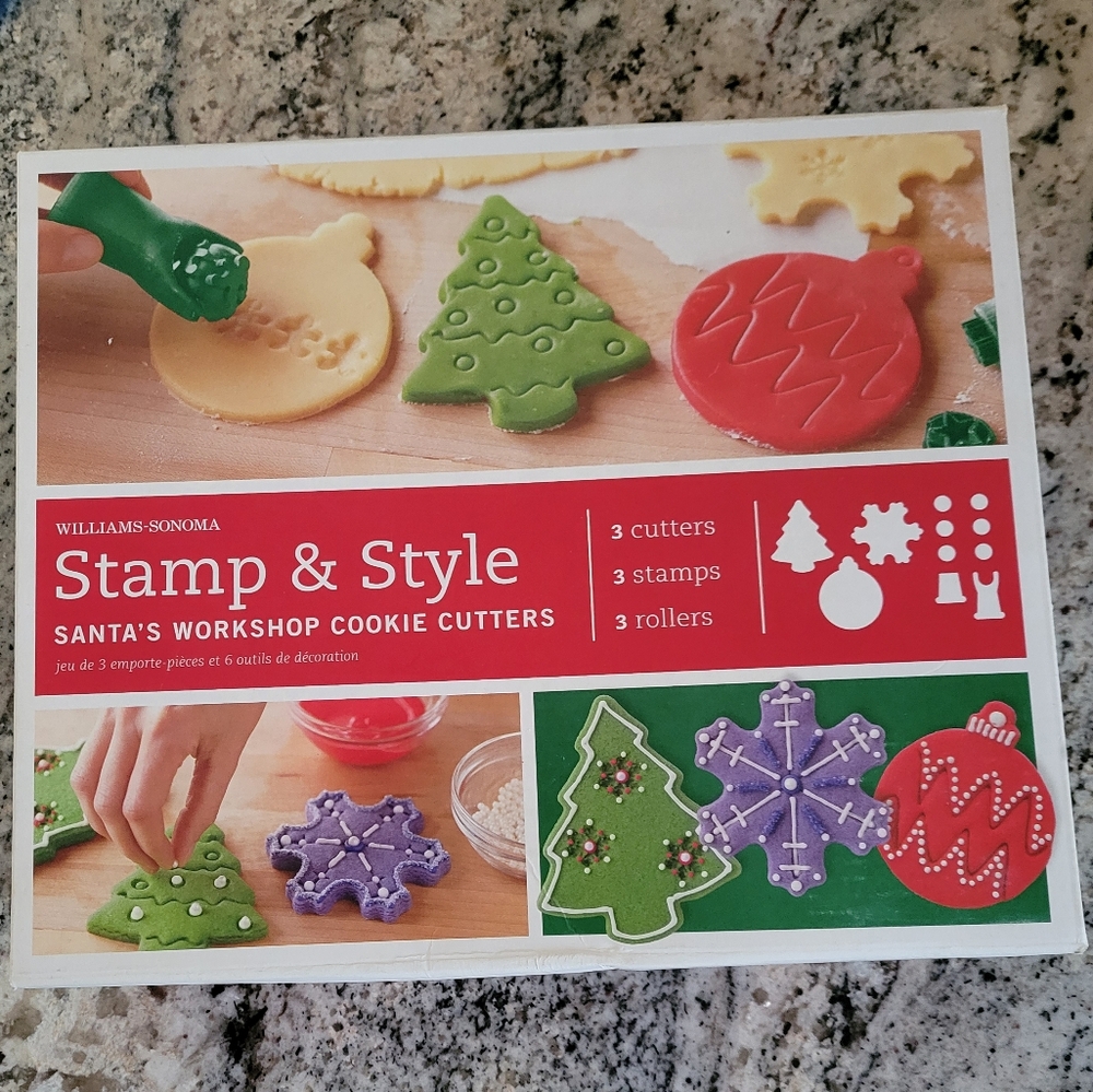 Williams Sonoma Stamp & Style Cookie Cutters